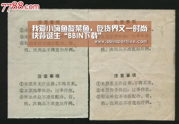 我爱小嗨鱼酸菜鱼,吃货界又一时尚快餐诞生“BBIN下载”(图2) BBIN电竞